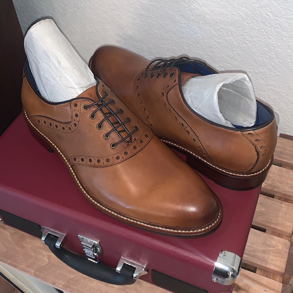 Winthrop Phillips Brown Leather Shoes